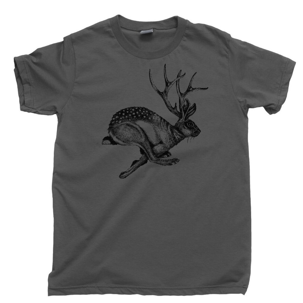 Jackrabbit Unicorn Horn T-shirt Hare Mythical Spirit Animal Cryptid Area 51
